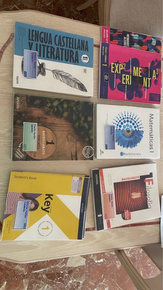 Libros 1º Bachillerato de Salud, edición Anaya