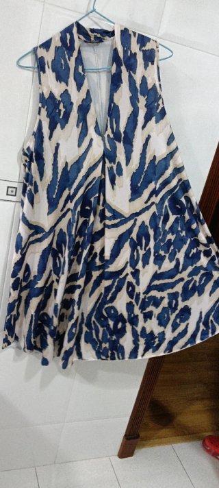 Vestido Talla L estampado