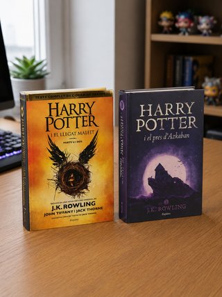 Pack 2 libros Harry Potter en catalán – J.K. Rowli