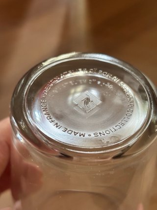 Vaso de cristal Nespresso nuevo