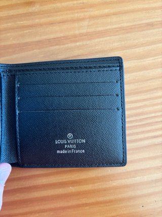 Cartera LV Piel Damier Graphite