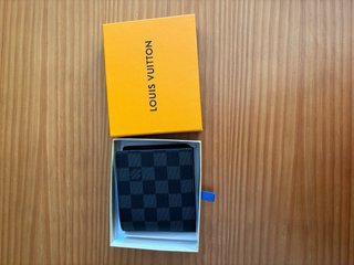 Cartera LV Piel Damier Graphite