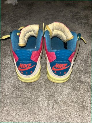Air Jordan 4 Rosa Talla 42 Paneles Amarillos