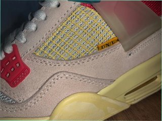 Air Jordan 4 Rosa Piel Suave Talla 40