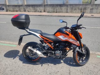 KTM 125 Duke Naranja/Blanca