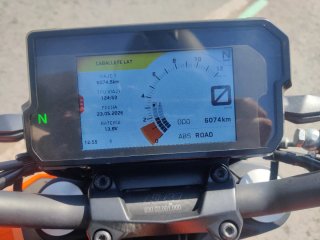 KTM 125 Duke Naranja/Blanca