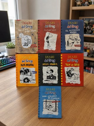 Pack libros “Diari del Greg” Jeff Kinney – colecci