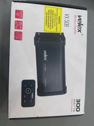 Amplificador Velex VX-508 Bluetooth 300W x 2 Clase