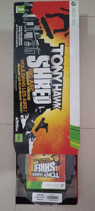 Tony Hawk Shred Xbox 360 + Tabla