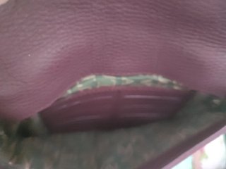 Bolso bandolera Lamarthe Paris piel burdeos