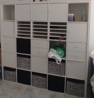 Estantería Kallax Ikea Blanca 5 x 5.