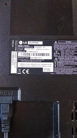 Televisor LG Negro