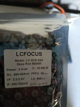 LEDs  para fabricar pantallas de acuario