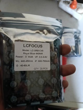 LEDs  para fabricar pantallas de acuario