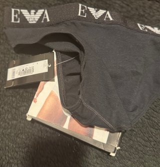 Calzoncillo Slip Emporio Armani Negro