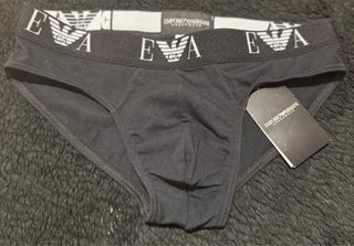 Calzoncillo Slip Emporio Armani Negro