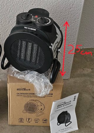 Calentador Cerámico Industrial 2000W