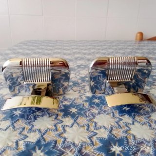 Nr.2 Appendini bagno anni '70 metallo