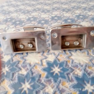 Nr.2 Appendini bagno anni '70 metallo