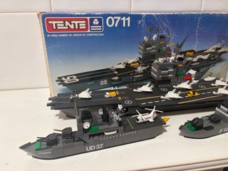 Barcos de guerra TENTE años 80/90 antiguos