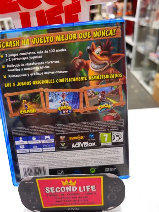 Crash Bandicoot N. Sane Trilogy Ps4