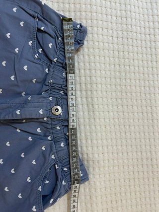 Shorts niña Talla 11-12 Estampado Corazones