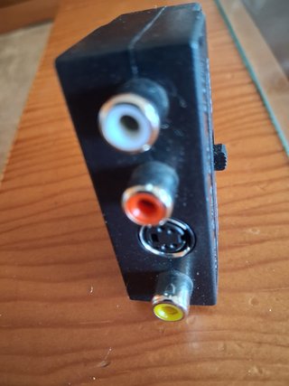 Adaptador SCART a RCA con interruptor