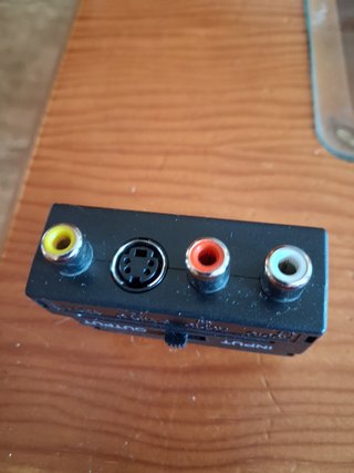 Adaptador SCART a RCA con interruptor