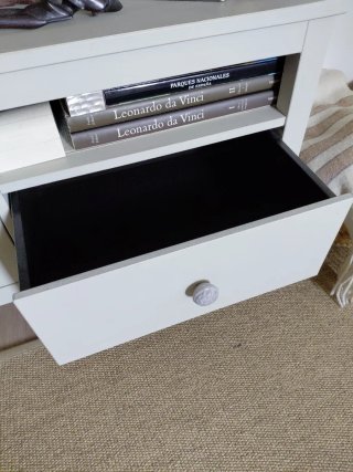 Mueble TV Ikea Hemnes Blanco