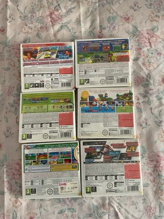 6 Scatole Vuote Nintendo 3DS