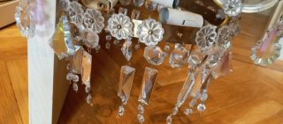 Lámpara de techo cristal Bohemia