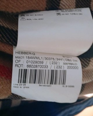 Chaqueta Burberry Vintage Nova-Check