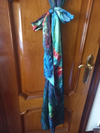 Mono largo estampado
