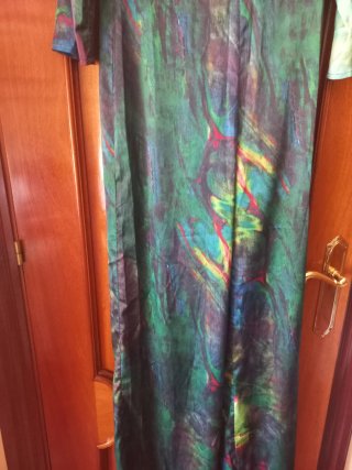 Mono largo estampado
