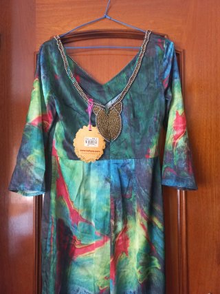 Mono largo estampado