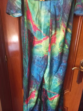 Mono largo estampado