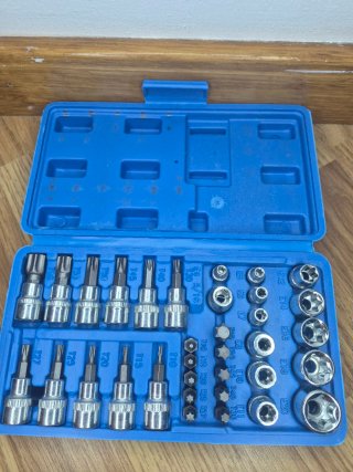 Juego 34 Puntas Torx E-Torx