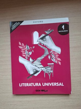 Libro Literatura Universal 1 Bachillerato Oxford