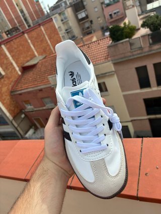 Adidas Samba Beige/Blanco