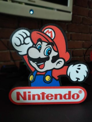Lote 4 lámparas: Xbox, Nintendo, Sega, PS