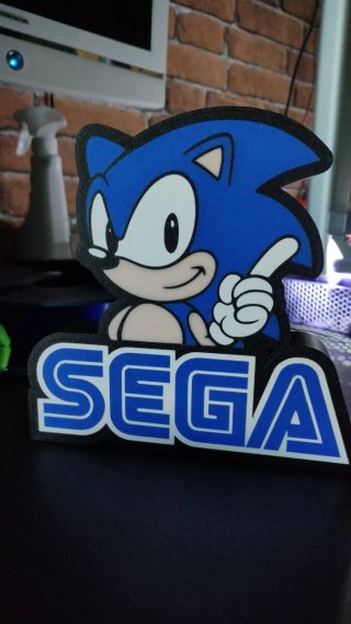 Lote 4 lámparas: Xbox, Nintendo, Sega, PS