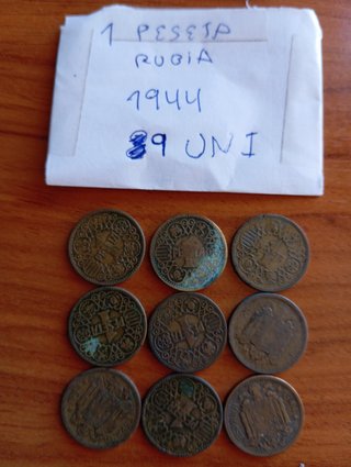 1 Peseta Rubia 1944