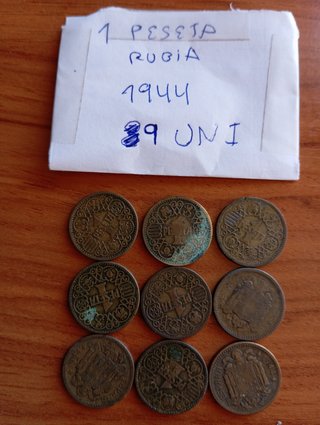 1 Peseta Rubia 1944