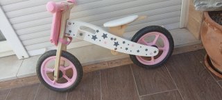 Bicicleta infantil rosa