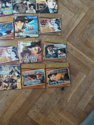 Lote 16 Películas DVD Grandes Clásicos del Oeste