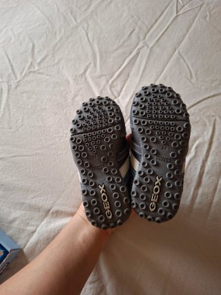 Zapatillas Geox niño azul