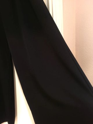 Pantalón ancho negro