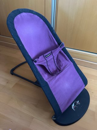Hamaca BabyBjörn Morada y Negra