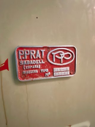 Laminadora P. PRAT industrial bandas