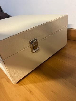 CREATE Tocadiscos Portátil Bluetooth Beige/Negro